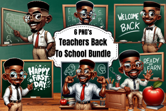 6 African American Male Teacher Clipart: A Powerful Tool for Representation and Creativity