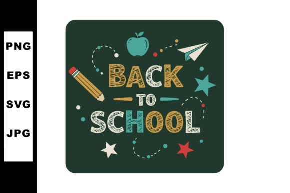 Back to School Concept with Pencil Apple: A Playful Approach to Learning and Productivity