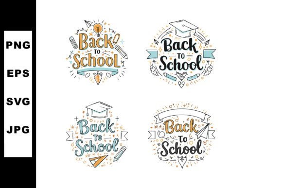 Back to School Educational Vector Design: A Versatile Tool for Creative Projects