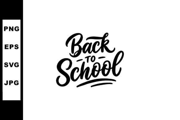 Back to School Hand Lettering Design
