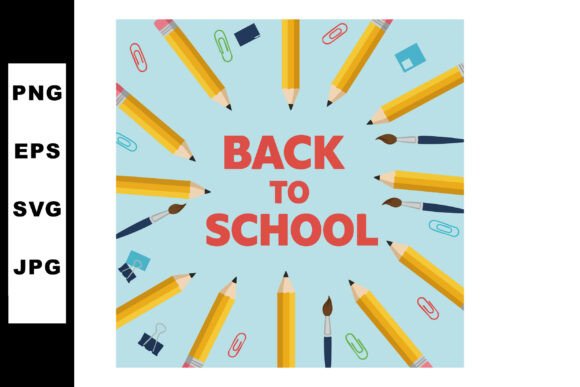 Back to School Pencils and Paintbrushes: A Creative Start for Students