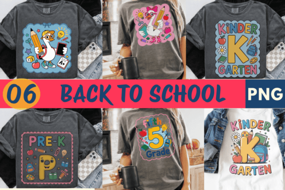 Back to School PNG Bundle