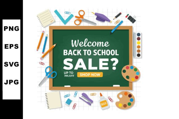 Back to School Sale Promotional Chalkboa: A Vibrant Tool for Seasonal Marketing