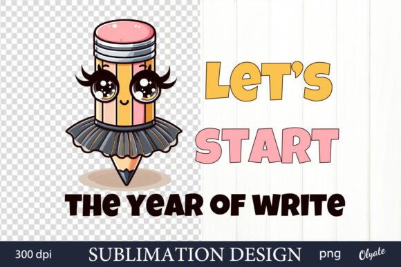 Back to School Sublimation. Funny Penci