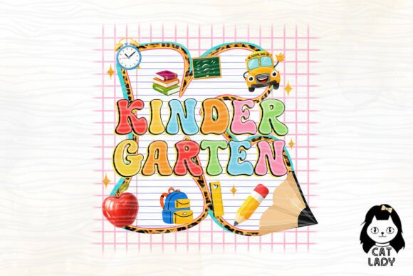 Kindergarten Back to School Design PNG: A Creative Resource for Entrepreneurs and Creators